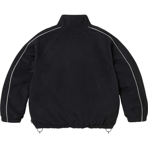 Supreme Polartec Reversible Track Jacket - Black (front)