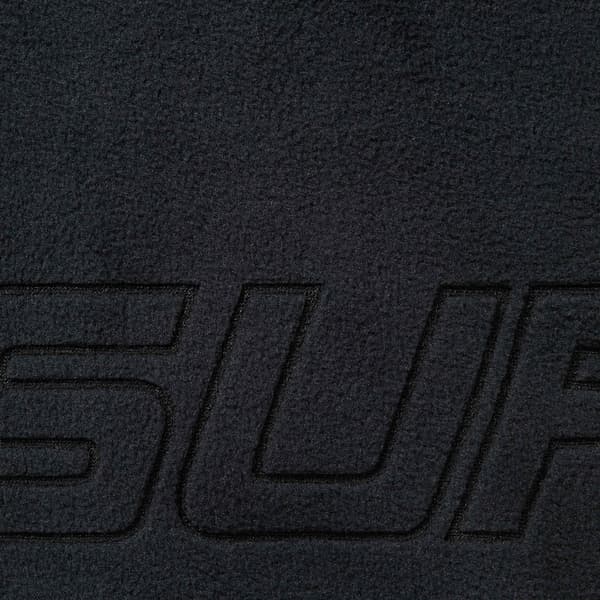 Supreme Polartec Reversible Track Jacket - Black (front)