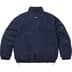 Supreme Polartec Reversible Track Jacket - Navy (front)