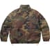 Supreme Polartec Reversible Track Jacket - Woodland Camo (front)