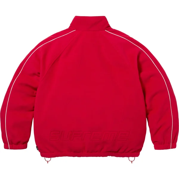 Supreme Polartec Reversible Track Jacket - Woodland Camo (front)