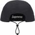 Supreme Polartec Shearling Reversible Camp Cap - Black (front)