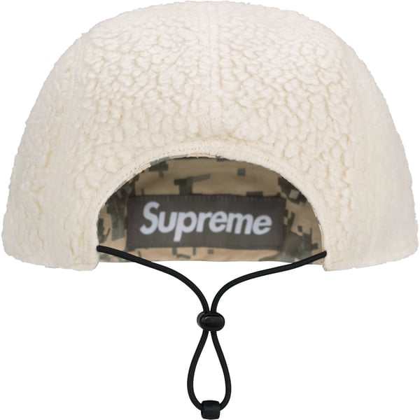 Supreme Polartec Shearling Reversible Camp Cap - Digi Camo (front)