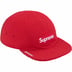 Supreme Polartec Shearling Reversible Camp Cap - Red (front)