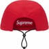 Supreme Polartec Shearling Reversible Camp Cap - Red (front)