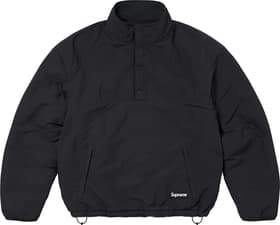 Supreme Polartec Shearling Reversible Pullover Black