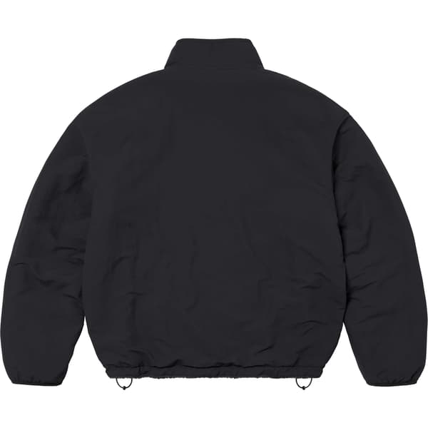 Supreme Polartec Shearling Reversible Pullover - Black (front)