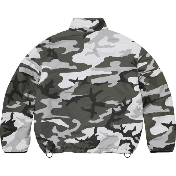 Supreme Polartec Shearling Reversible Pullover - Black (front)