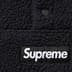 Supreme Polartec Shearling Reversible Pullover - Black (front)