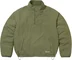 Supreme Polartec Shearling Reversible Pullover - Olive (front)