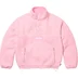 Supreme Polartec Shearling Reversible Pullover - Pink (front)