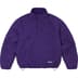 Supreme Polartec Shearling Reversible Pullover - Purple (front)
