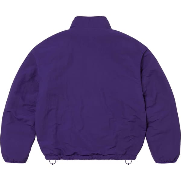 Supreme Polartec Shearling Reversible Pullover - Purple (front)
