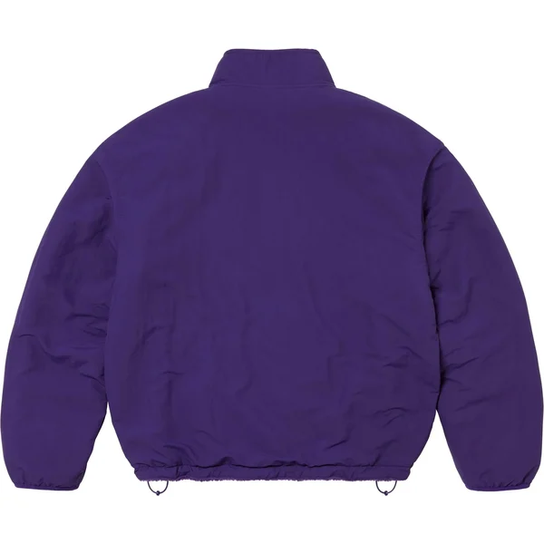 Supreme Polartec Shearling Reversible Pullover - Purple (front)