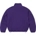 Supreme Polartec Shearling Reversible Pullover - Purple (front)