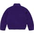 Supreme Polartec Shearling Reversible Pullover - Purple (front)