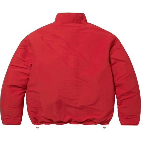Supreme Polartec Shearling Reversible Pullover - Red (front)