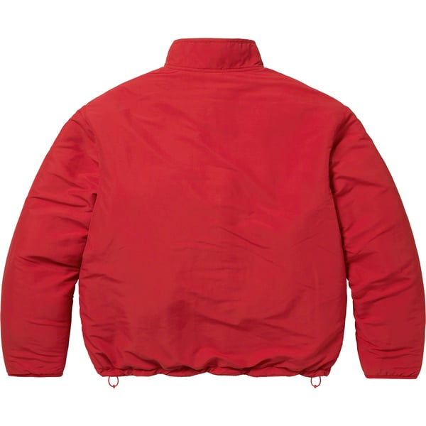 Supreme Polartec Shearling Reversible Pullover - Red (front)