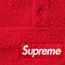 Supreme Polartec Shearling Reversible Pullover - Red (front)