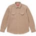 Supreme Polartec Shirt - Tan (front)