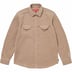 Supreme Polartec Shirt - Tan (front)