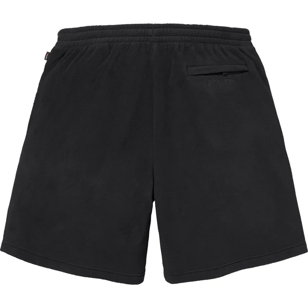 Supreme Polartec Short - Black (front)