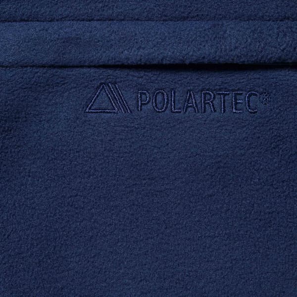 Supreme Polartec Short - Navy (front)