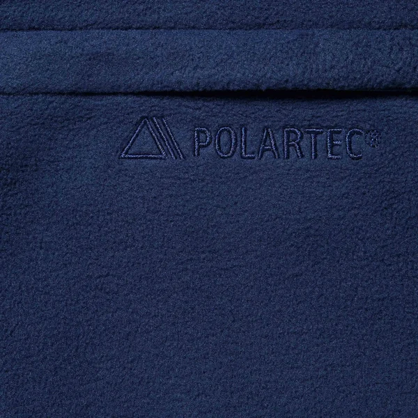 Supreme Polartec Short - Navy (front)