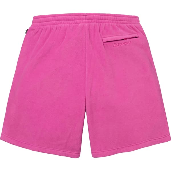 Supreme Polartec Short - Pink (front)