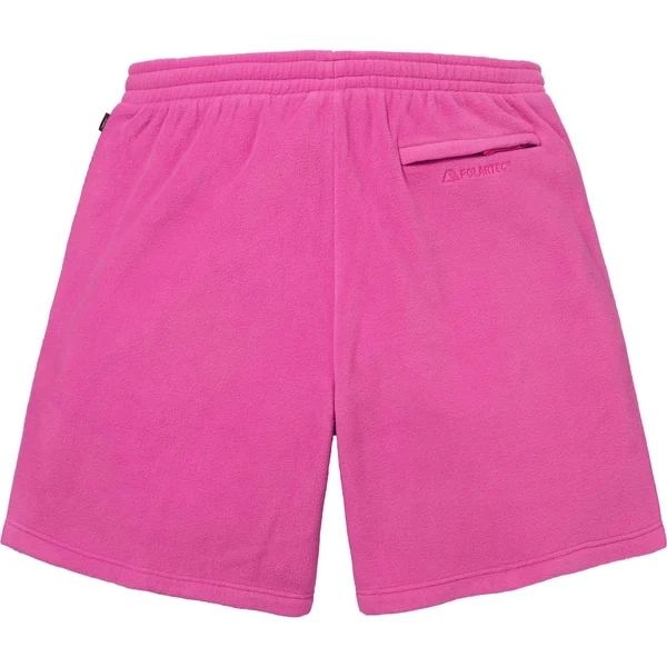 Supreme Polartec Short - Pink (front)