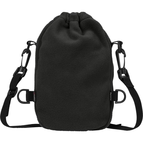 Supreme Polartec Sling Bag - Black (front)