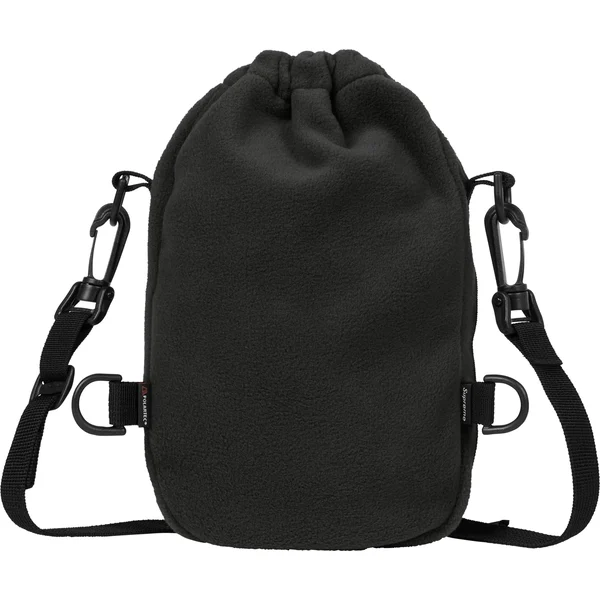 Supreme Polartec Sling Bag - Black (front)