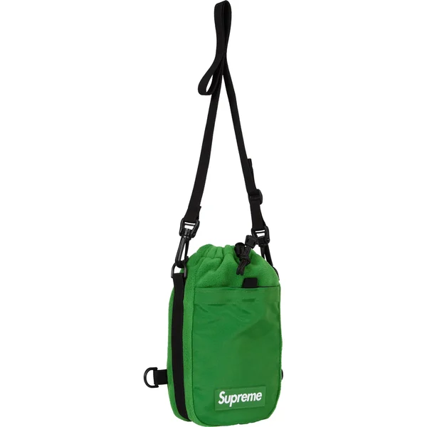 Supreme Polartec Sling Bag - Green (front)
