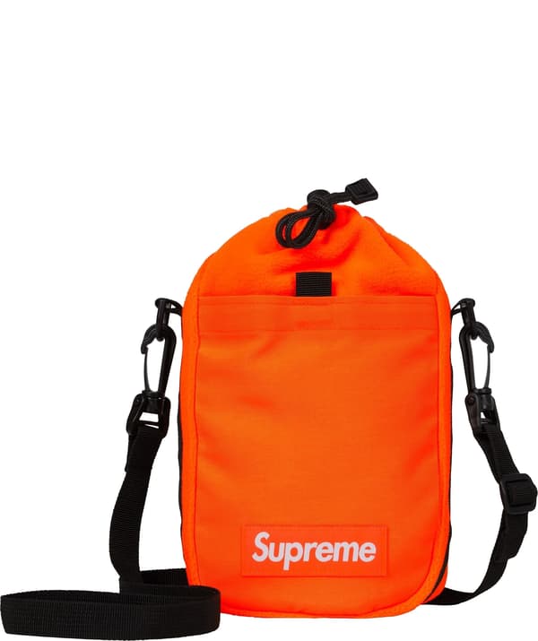 Supreme Polartec Sling Bag - Orange (front)