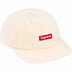 Supreme Polartec Small Box 6-Panel - Natural (front)