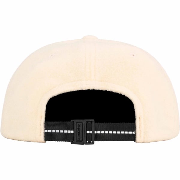 Supreme Polartec Small Box 6-Panel - Natural (front)