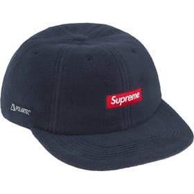 Supreme Polartec Small Box 6-Panel Navy