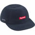 Supreme Polartec Small Box 6-Panel - Navy (front)