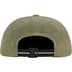 Supreme Polartec Small Box 6-Panel - Olive (front)