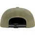 Supreme Polartec Small Box 6-Panel - Olive (front)