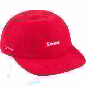 Supreme Polartec Small Box 6-Panel Red