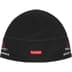 Supreme Polartec Sport Beanie - Black (front)