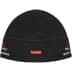 Supreme Polartec Sport Beanie - Black (front)