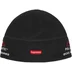 Supreme Polartec Sport Beanie - Black (front)