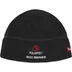 Supreme Polartec Sport Beanie - Black (front)