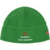 Supreme Polartec Sport Beanie - Green (front)