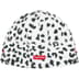 Supreme Polartec Sport Beanie - Leopard (front)