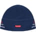Supreme Polartec Sport Beanie - Navy (front)