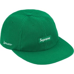 Supreme Polartec Waffle Small Box 6-Panel Green