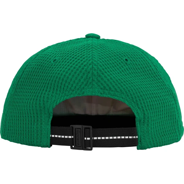 Supreme Polartec Waffle Small Box 6-Panel - Green (front)